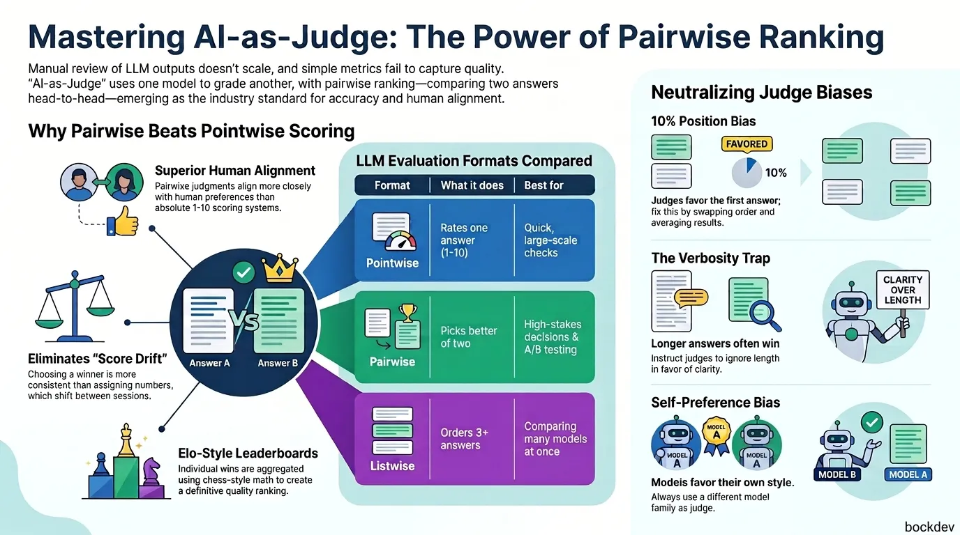 AI as Judge: How Pairwise Preference Ranking Works
